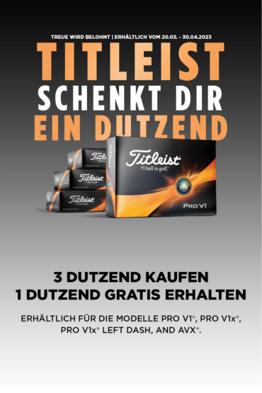 Titleist Treue auch im GCHA
