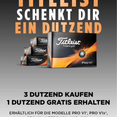 Titleist Treue auch im GCHA