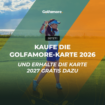 GolfAmore Karte Promotion